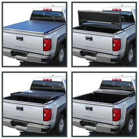 OVERTIME Supercrew & Double Cab Trifold Cover for 2015-2016 Ford F-150 OV2654085